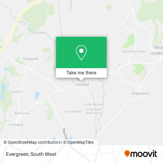 Evergreen map