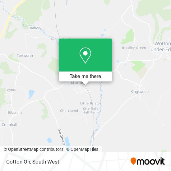 Cotton On map
