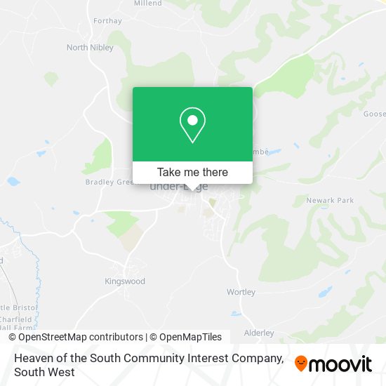 Heaven of the South Community Interest Company map