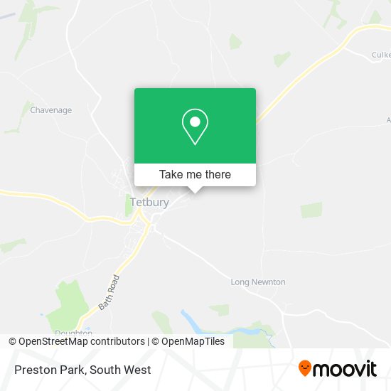 Preston Park map