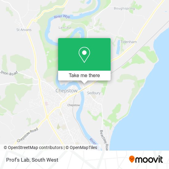 Prof's Lab map
