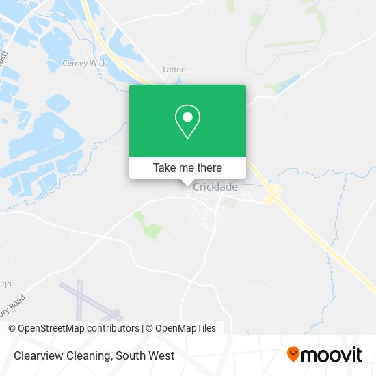 Clearview Cleaning map
