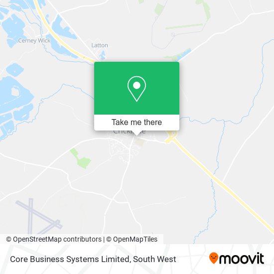 Core Business Systems Limited map