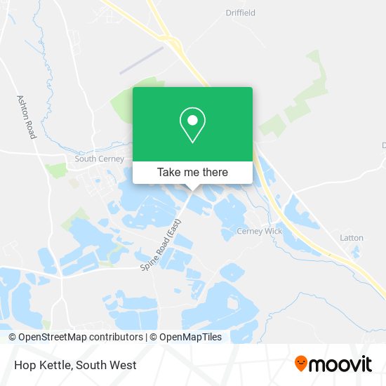 Hop Kettle map