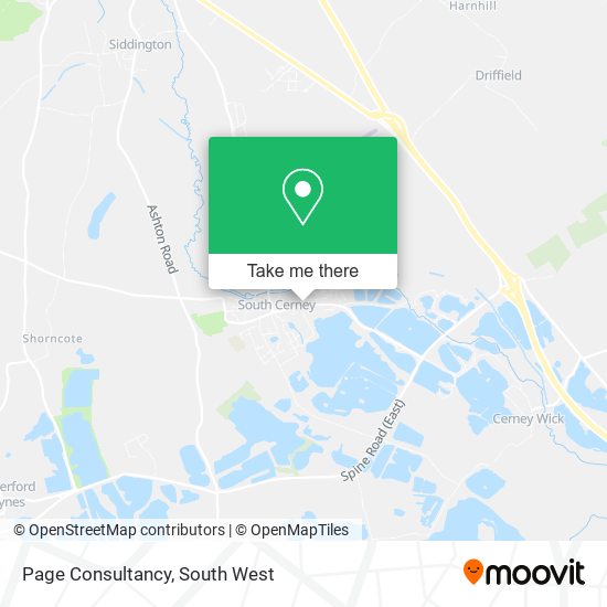 Page Consultancy map