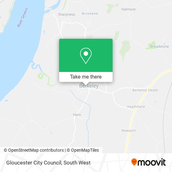 Gloucester City Council map