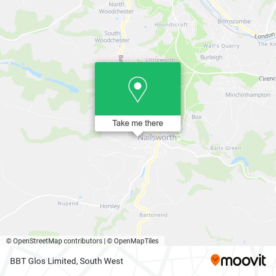 BBT Glos Limited map