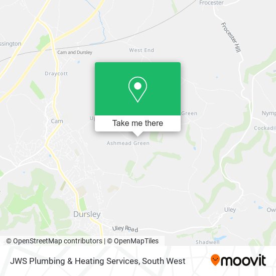 JWS Plumbing & Heating Services map