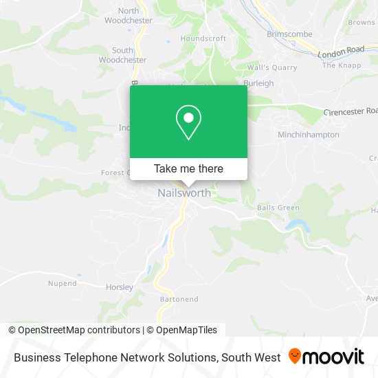 Business Telephone Network Solutions map