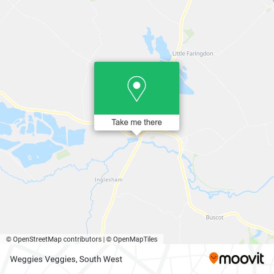 Weggies Veggies map