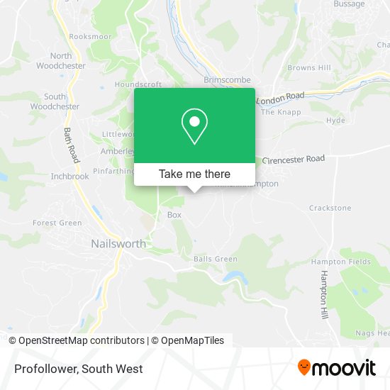 Profollower map