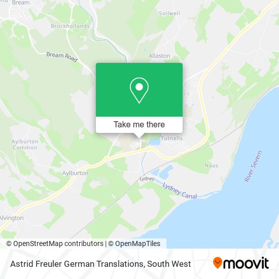 Astrid Freuler German Translations map