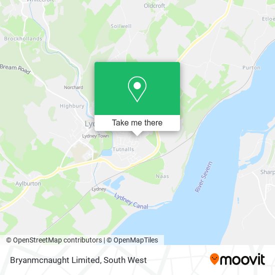 Bryanmcnaught Limited map