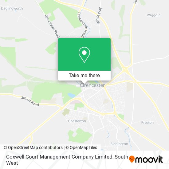 Coxwell Court Management Company Limited map