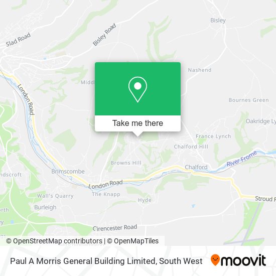 Paul A Morris General Building Limited map