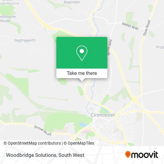 Woodbridge Solutions map