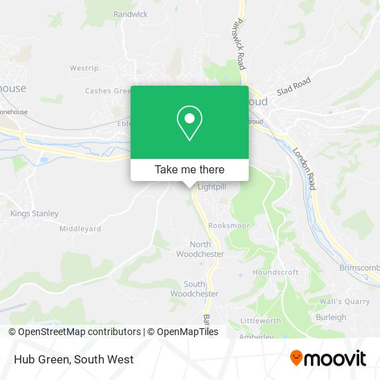 Hub Green map