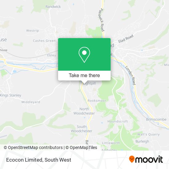 Ecocon Limited map