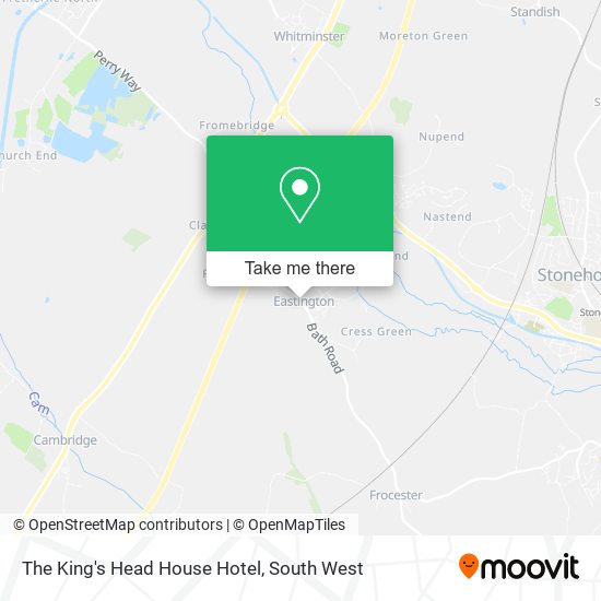 The King's Head House Hotel map