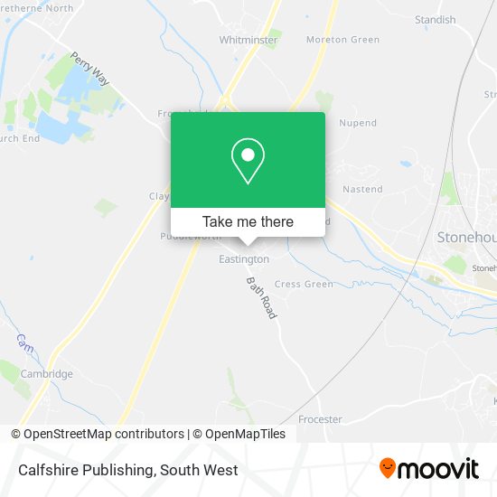 Calfshire Publishing map