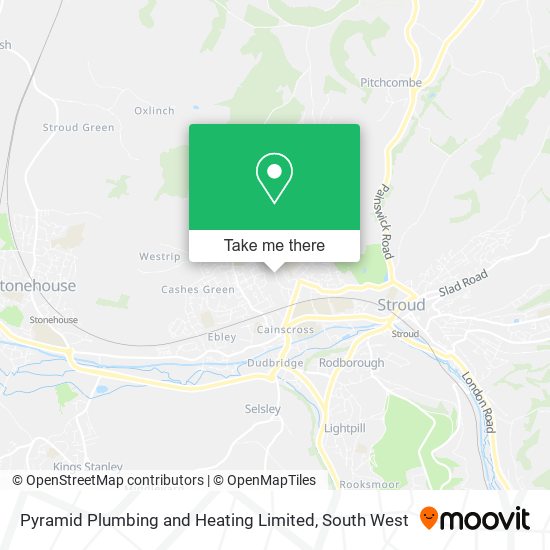 Pyramid Plumbing and Heating Limited map
