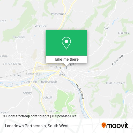 Lansdown Partnership map