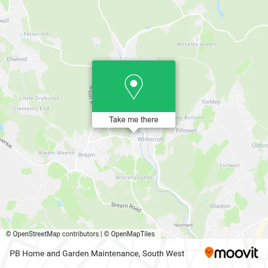 How to Get to PB Home and Garden Maintenance in West Dean by Bus or Train?