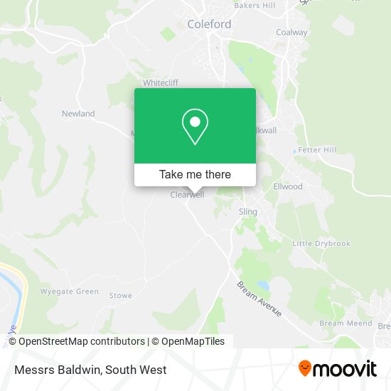 Messrs Baldwin map