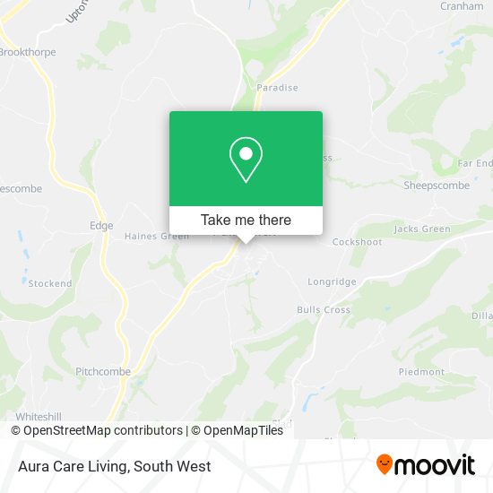Aura Care Living map
