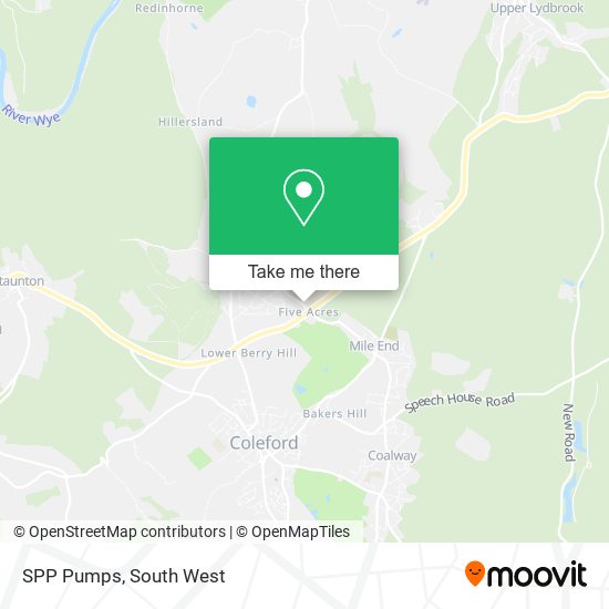 SPP Pumps map