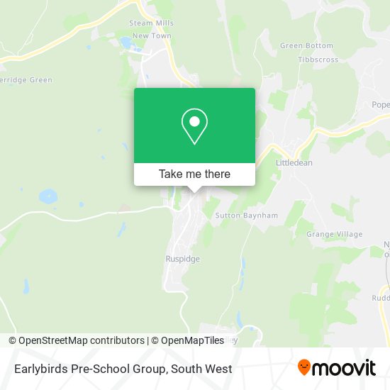 Earlybirds Pre-School Group map