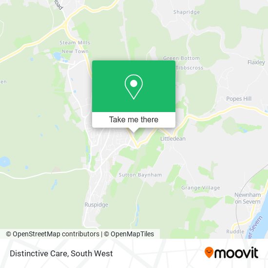 Distinctive Care map