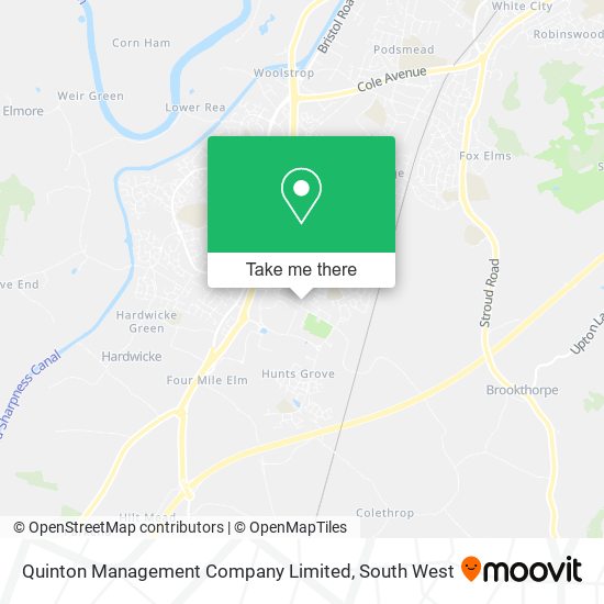 Quinton Management Company Limited map