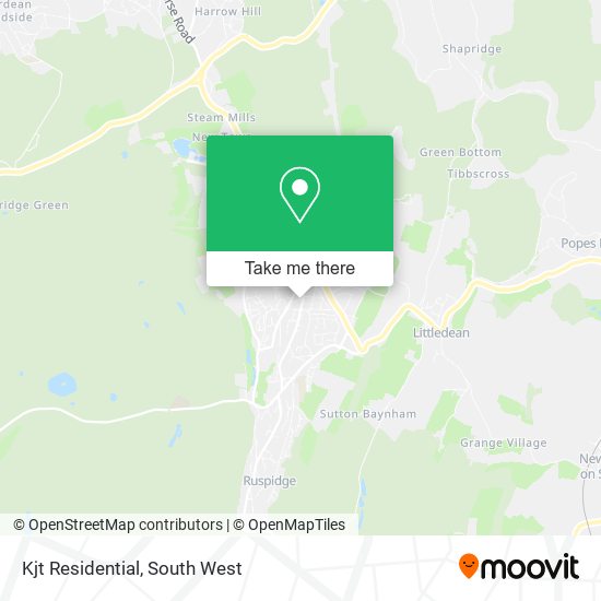 Kjt Residential map