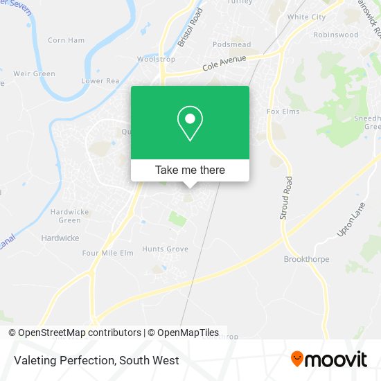 Valeting Perfection map