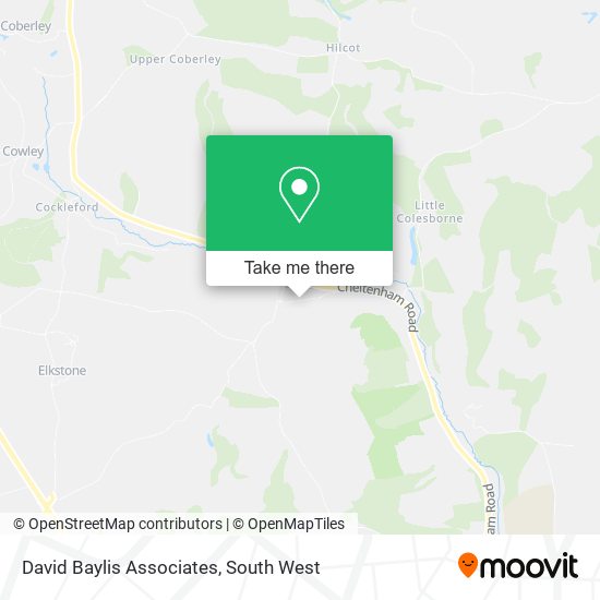 David Baylis Associates map