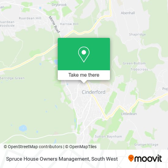 Spruce House Owners Management map