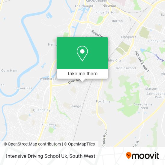 Intensive Driving School Uk map