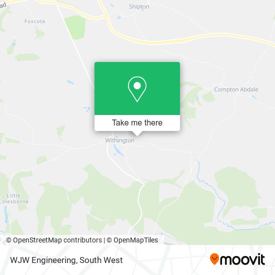 WJW Engineering map