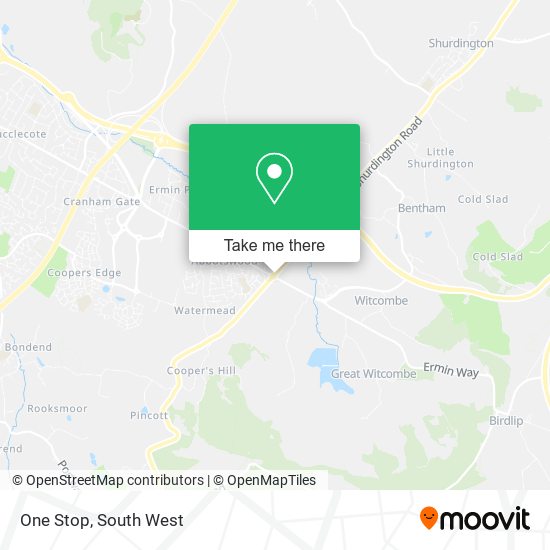 One Stop map