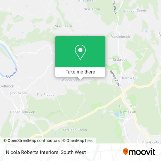 Nicola Roberts Interiors map