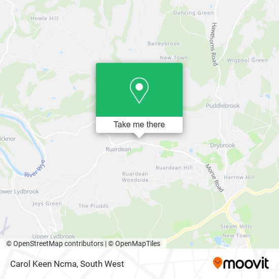 Carol Keen Ncma map