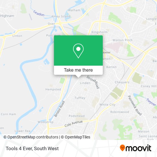 Tools 4 Ever map