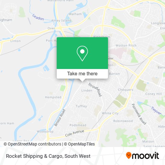 Rocket Shipping & Cargo map