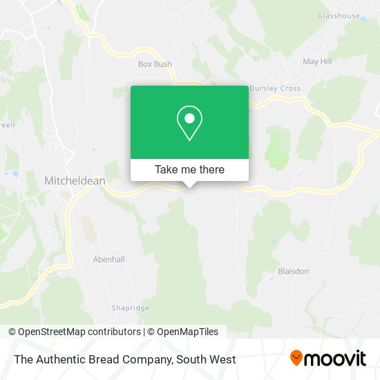 The Authentic Bread Company map