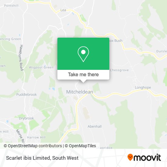 Scarlet ibis Limited map