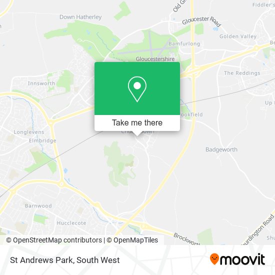 St Andrews Park map