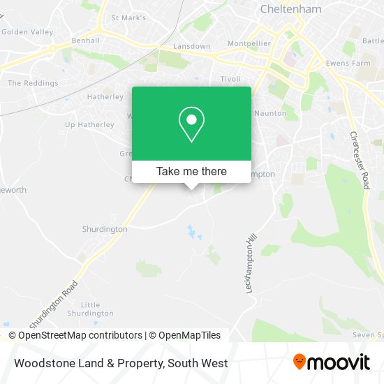 Woodstone Land & Property map
