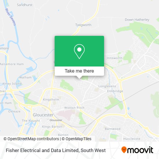 Fisher Electrical and Data Limited map