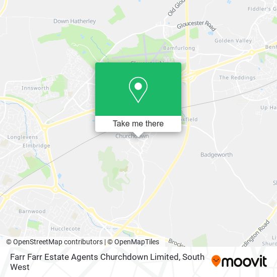 Farr Farr Estate Agents Churchdown Limited map